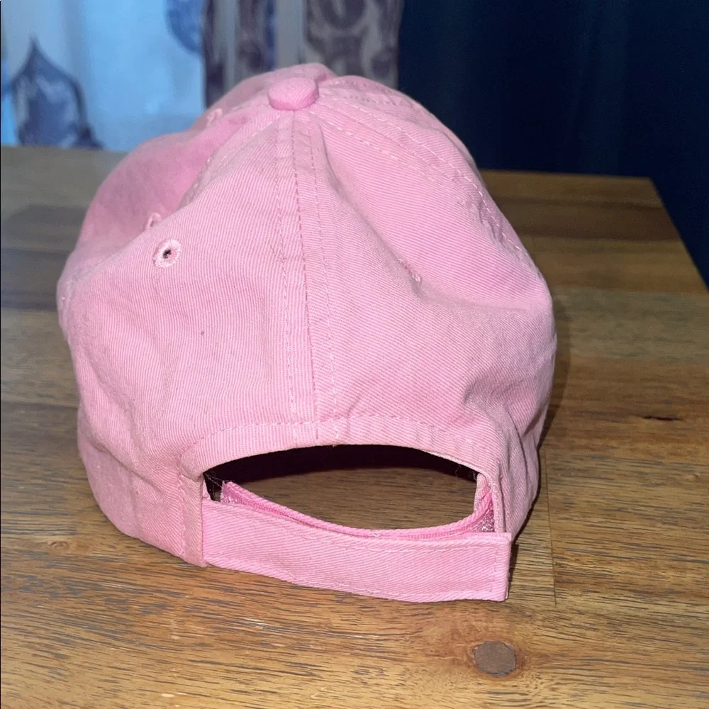 Pink Colorado‎ Baseball Cap with Blue Embroidery